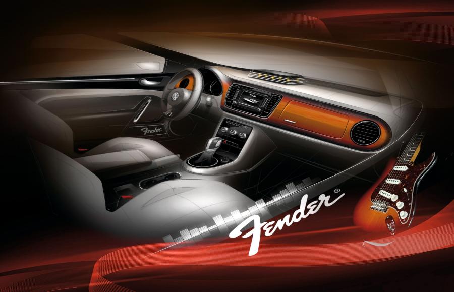  Volkswagen Beetle Fender Edition 2012 года  (фото 9 из 15)